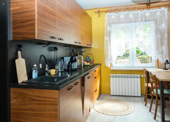 Dom W Ogrodzie 아파트 Żywiec